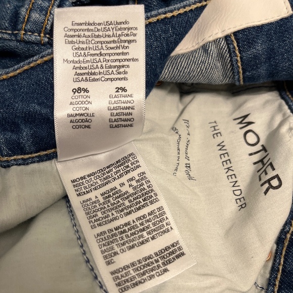 Mother Denim Weekender Jeans in It's A Small World Size 26 - Picture 15 of 15